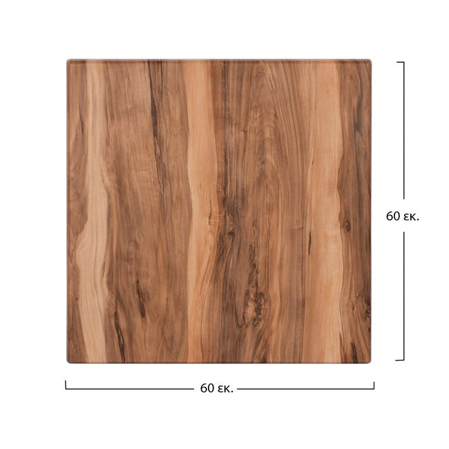 Table Desktop 525 Werzalit 60x60 Indian Sesami HM5229.10