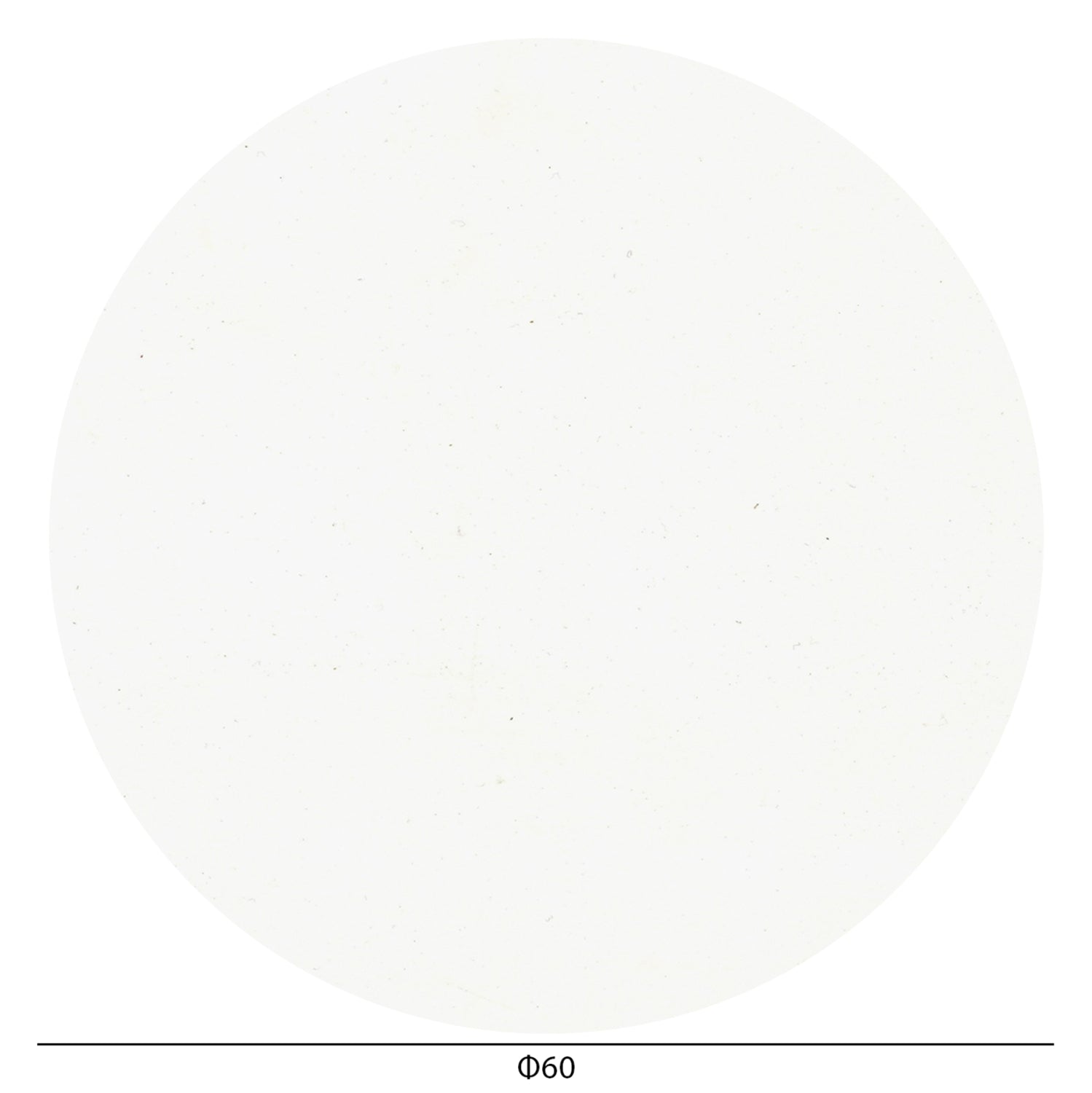 HPL TABLETOP ΗΜ5841.22 ROUND IN WHITE Φ60cm.