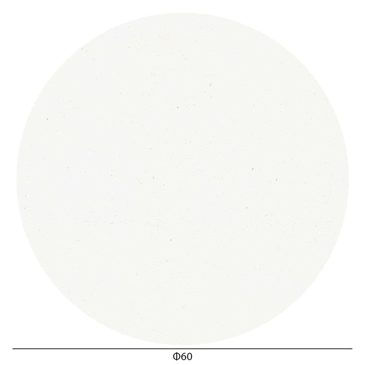 ΕΠΙΦΑΝΕΙΑ ΤΡΑΠΕΖΙΟΥ HPL ΣΤΡΟΓΓΥΛΗ HM5841.23 WHITE Φ60εκ.