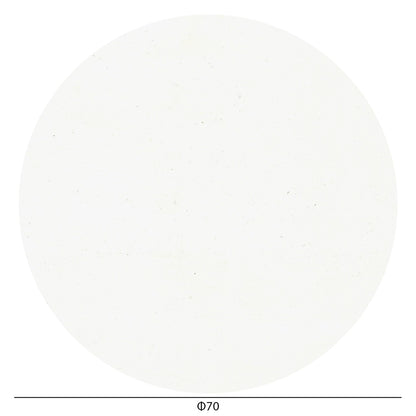 HPL TABLETOP HM5842.22 ROUND IN WHITE Φ70cm.