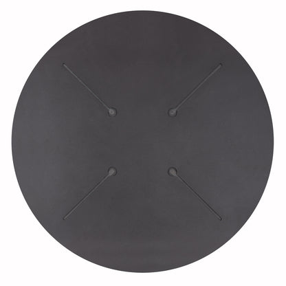 HPL TABLETOP HM5842.34 ROUND IN BLACK MARBLE Φ70cm.