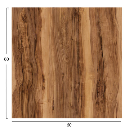 HPL TABLETOP HM5837.30 SQUARE IN INDIAN SHEESHAM COLOR 60X60cm