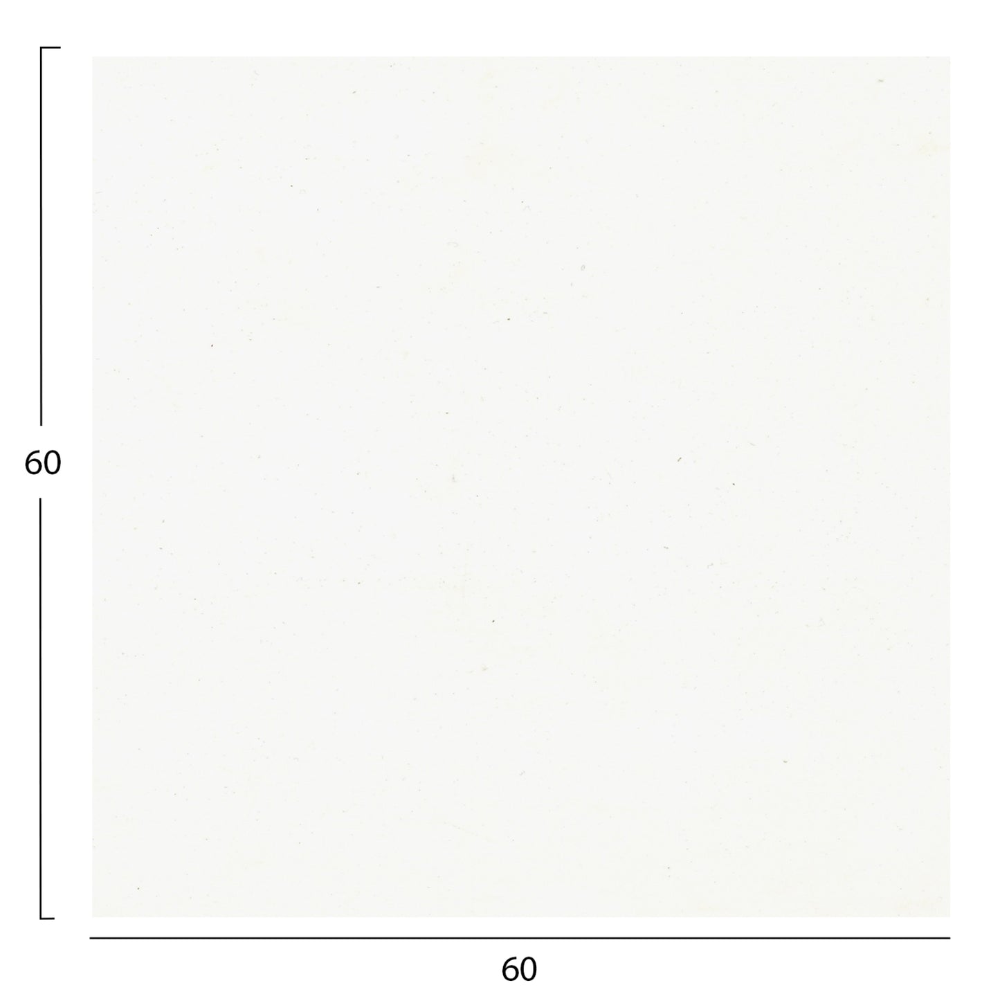 HPL TABLETOP HM5837.23 SQUARE IN WHITE COLOR 60X60cm