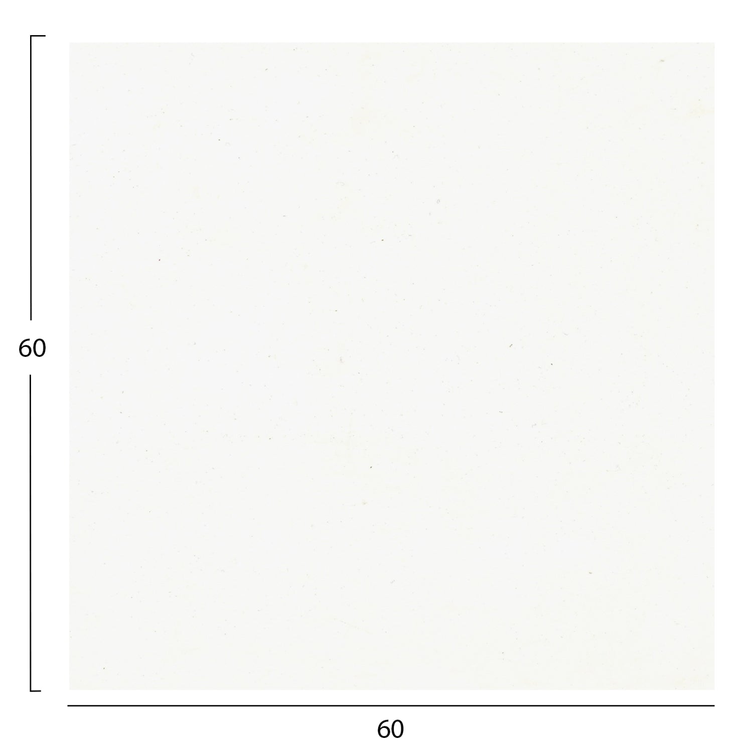 HPL TABLETOP HM5837.23 SQUARE IN WHITE COLOR 60X60cm