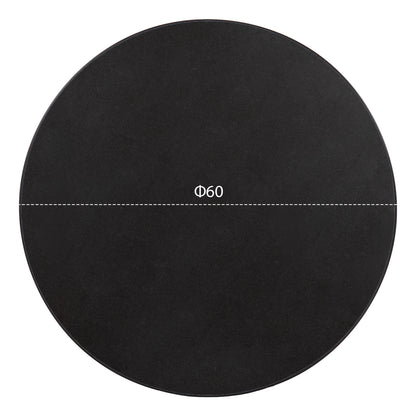 ΕΠΙΦΑΝΕΙΑ ΤΡΑΠΕΖΙΟΥ SINTERED STONE HM6652.01 ΜΕ ΠΛΑΙΣΙΟ ALU ΜΑΥΡO Φ60εκ.