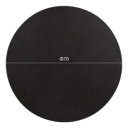ΕΠΙΦΑΝΕΙΑ ΤΡΑΠΕΖΙΟΥ SINTERED STONE HM6653.01 ΜΕ ΠΛΑΙΣΙΟ ALU ΜΑΥΡΟ Φ70εκ.