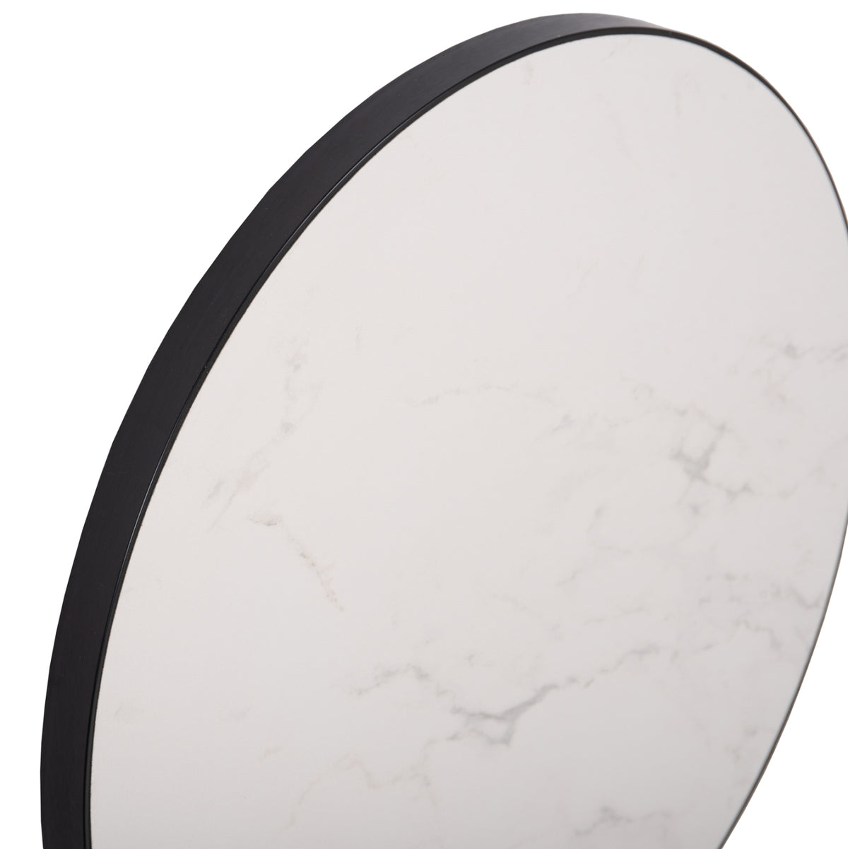 ΕΠΙΦΑΝΕΙΑ ΤΡΑΠΕΖΙΟΥ SINTERED STONE HM6652.02 ΜΕ ΠΛΑΙΣΙΟ ALU ΜΑΥΡΟ Φ60εκ.