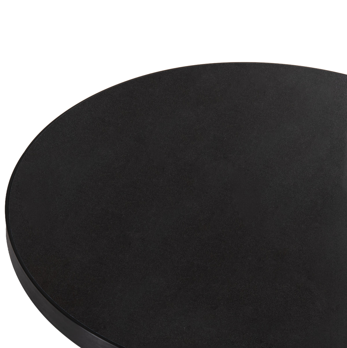 ΕΠΙΦΑΝΕΙΑ ΤΡΑΠΕΖΙΟΥ SINTERED STONE HM6652.01 ΜΕ ΠΛΑΙΣΙΟ ALU ΜΑΥΡO Φ60εκ.