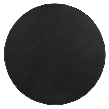ΕΠΙΦΑΝΕΙΑ ΤΡΑΠΕΖΙΟΥ SINTERED STONE HM6652.01 ΜΕ ΠΛΑΙΣΙΟ ALU ΜΑΥΡO Φ60εκ.