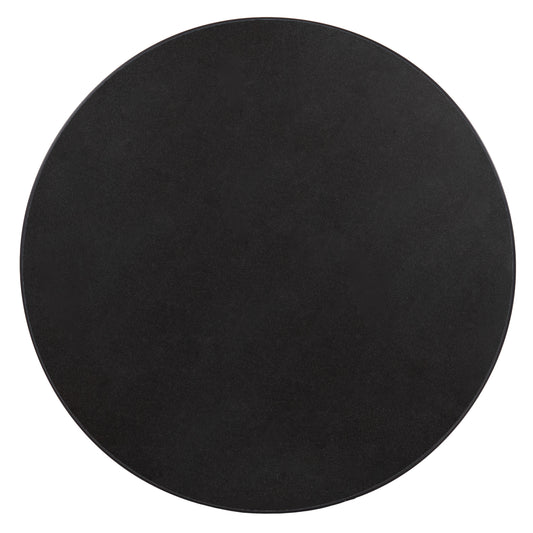 ΕΠΙΦΑΝΕΙΑ ΤΡΑΠΕΖΙΟΥ SINTERED STONE HM6652.01 ΜΕ ΠΛΑΙΣΙΟ ALU ΜΑΥΡO Φ60εκ.