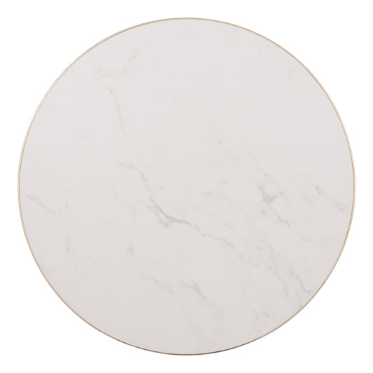 ΕΠΙΦΑΝΕΙΑ ΤΡΑΠΕΖΙΟΥ SINTERED STONE HM6652.12 ΜΕ ΠΛΑΙΣΙΟ ALU ΧΡΥΣΟ Φ60εκ.
