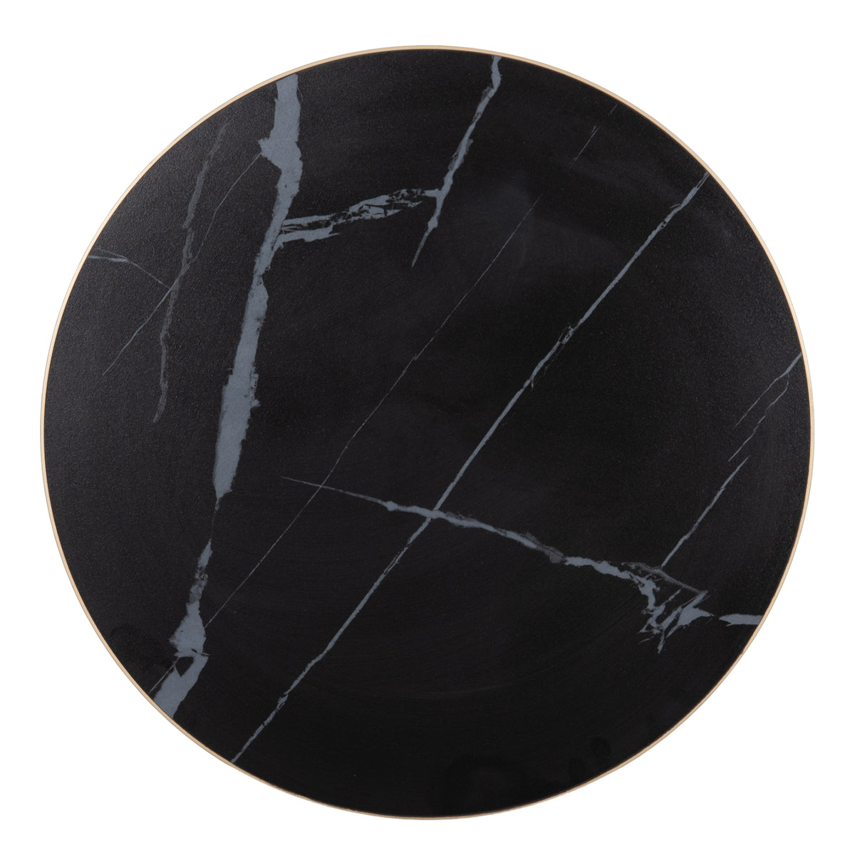 ΕΠΙΦΑΝΕΙΑ ΤΡΑΠΕΖΙΟΥ SINTERED STONE HM6652.13 ΜΕ ΠΛΑΙΣΙΟ ALU ΧΡΥΣΟ Φ60εκ.