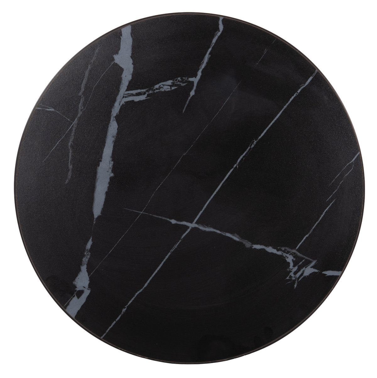 ΕΠΙΦΑΝΕΙΑ ΤΡΑΠΕΖΙΟΥ SINTERED STONE HM6652.03 ΜΕ ΠΛΑΙΣΙΟ ALU ΜΑΥΡΟ Φ60εκ.