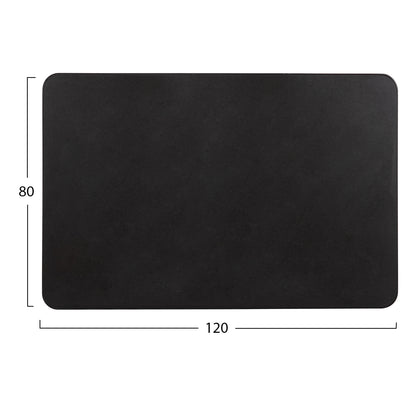 ΕΠΙΦΑΝΕΙΑ ΤΡΑΠΕΖΙΟΥ SINTERED STONE ΟΡΘΟΓΩΝΙΑ HM6656.01 ΜΑΥΡΗ 120x80εκ.