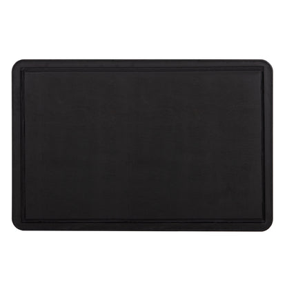 ΕΠΙΦΑΝΕΙΑ ΤΡΑΠΕΖΙΟΥ SINTERED STONE ΟΡΘΟΓΩΝΙΑ HM6656.01 ΜΑΥΡΗ 120x80εκ.