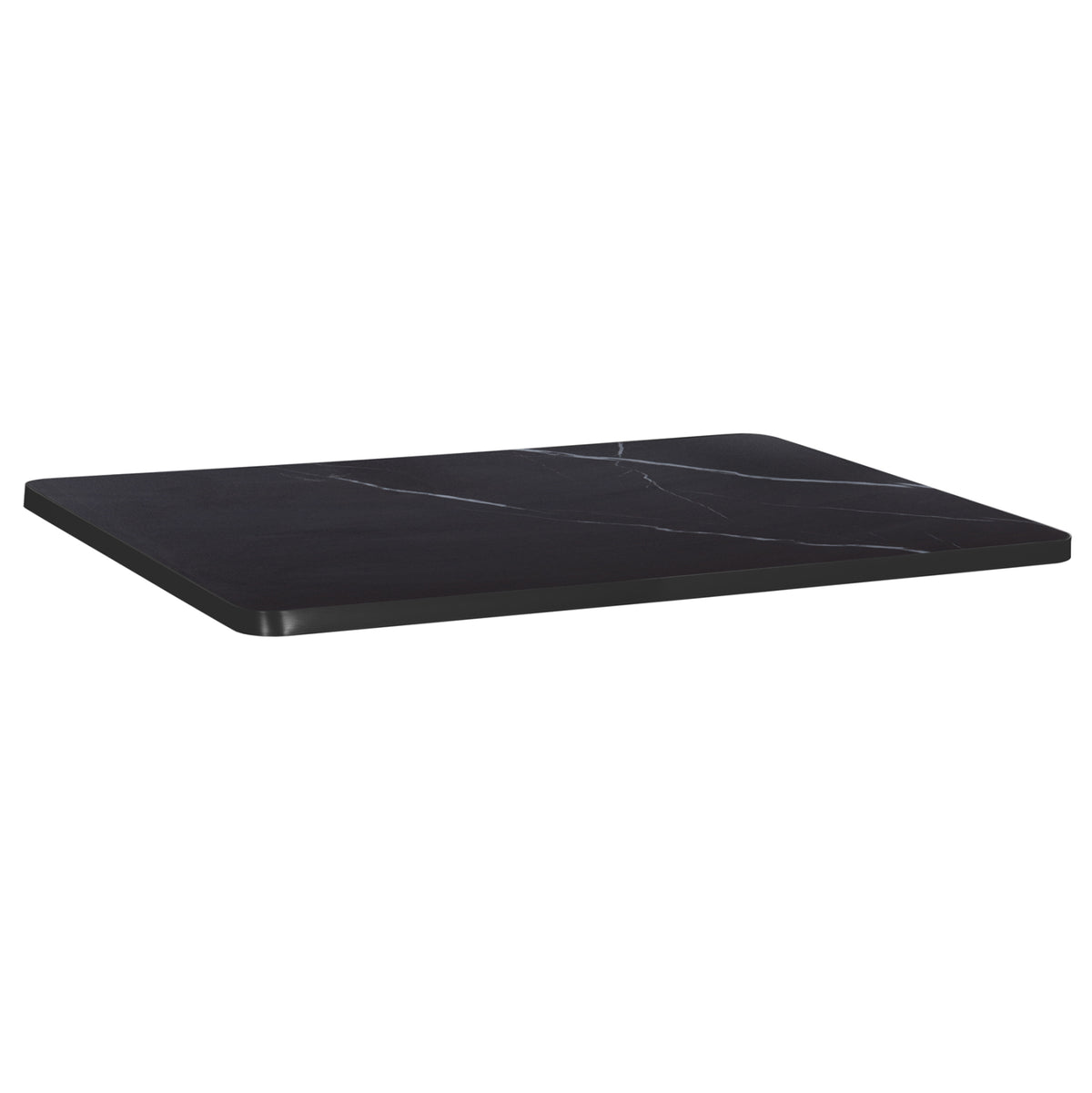 ΕΠΙΦΑΝΕΙΑ ΤΡΑΠΕΖΙΟΥ SINTERED STONE ΟΡΘΟΓΩΝΙΑ HM6656.03 ΠΛΑΙΣΙΟ ALU ΜΑΥΡΟ 120x80εκ.