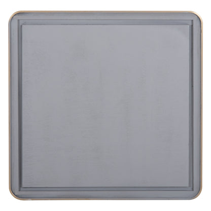 ΕΠΙΦΑΝΕΙΑ ΤΡΑΠΕΖΙΟΥ SINTERED STONE ΤΕΤΡΑΓΩΝΗ HM6655.12 ΠΛΑΙΣΙΟ ALU ΧΡΥΣΟ 80x80εκ.