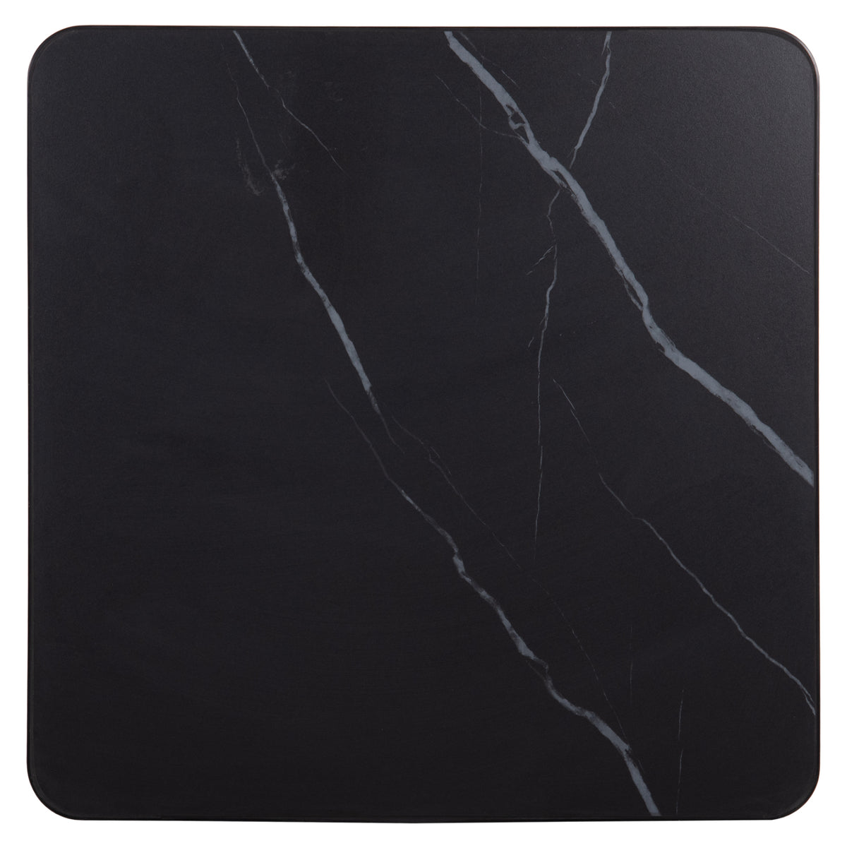 ΕΠΙΦΑΝΕΙΑ ΤΡΑΠΕΖΙΟΥ SINTERED STONE ΤΕΤΡΑΓΩΝΗ HM6654.03 ΜΑΥΡΟ ΜΑΡΜΑΡΟ 70x70εκ.
