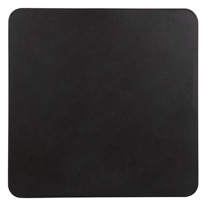 ΕΠΙΦΑΝΕΙΑ ΤΡΑΠΕΖΙΟΥ SINTERED STONE ΤΕΤΡΑΓΩΝΗ HM6655.01 ΠΛΑΙΣΙΟ ALU ΜΑΥΡΟ 80x80εκ.