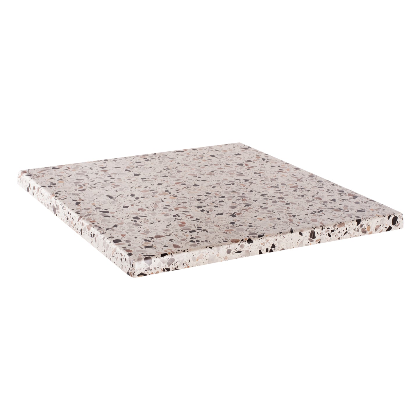 TABLETOP SQUARE HM5230.16 WERZALIT 70X70cm. TERRAZZO 5766