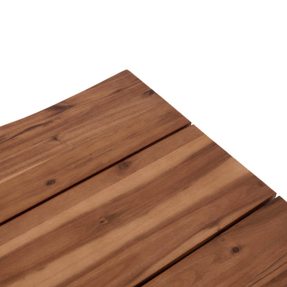 TABLETOP SQUARE HM6300.01 SOLID ACACIA WOOD IN NATURAL COLOR--80x80x3.5 (thickness) cm.