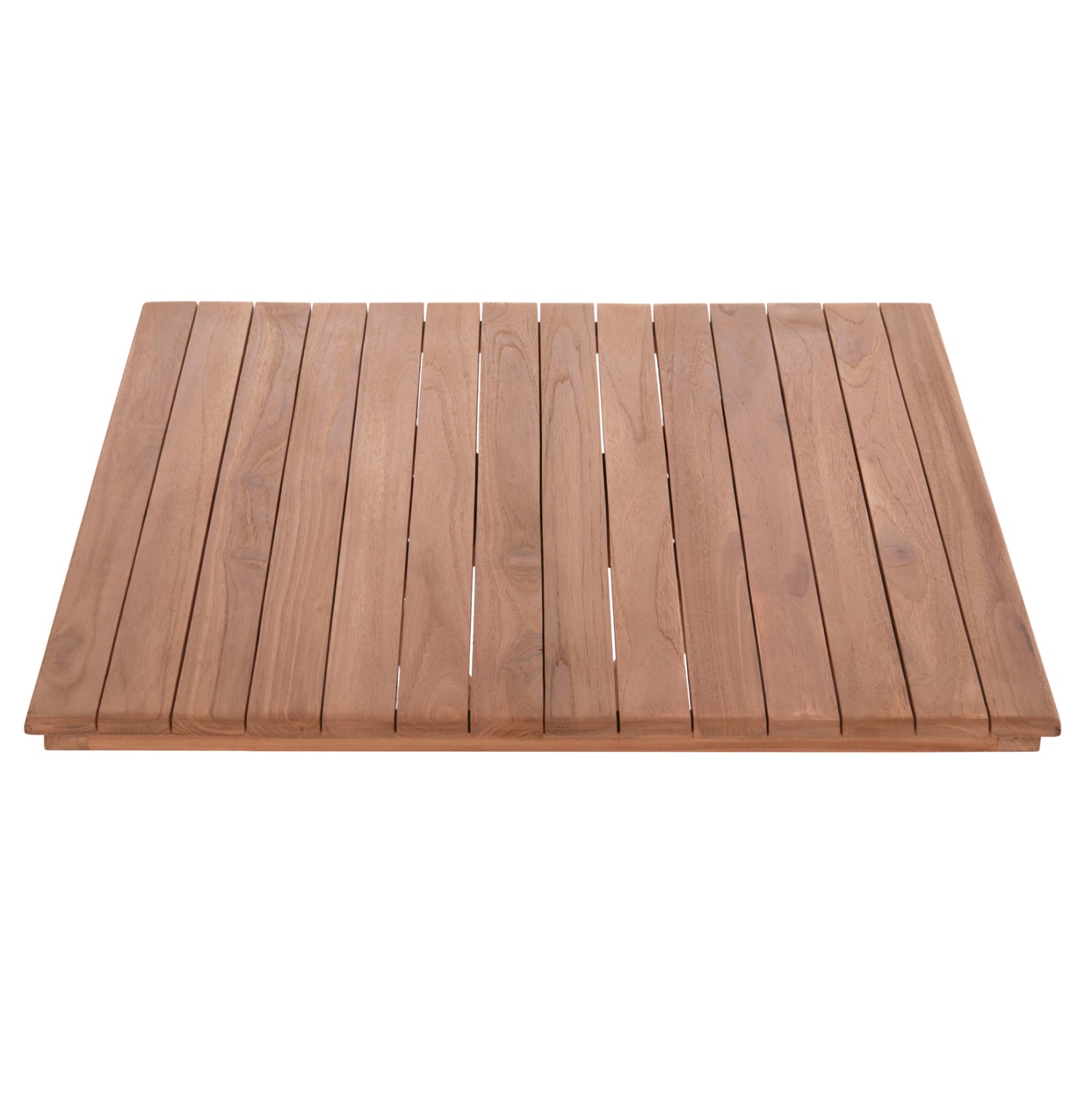 TABLETOP SQUARE HM18136 TEAK WOOD--NATURAL COLOR 70x70x4(thickness)cm.