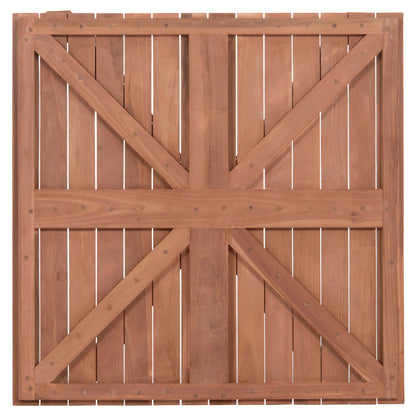 TABLETOP SQUARE HM18136 TEAK WOOD--NATURAL COLOR 70x70x4(thickness)cm.