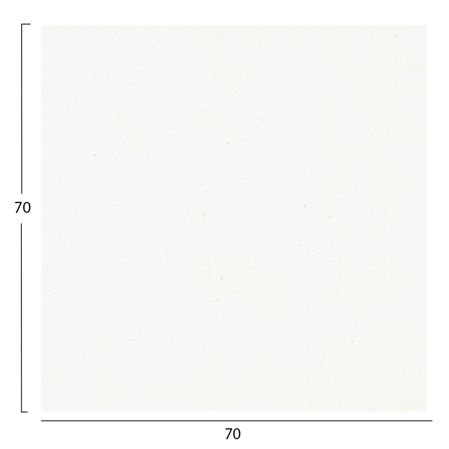 SQUARE HPL TABLETOP HM5838.22 WHITE 70x70cm.