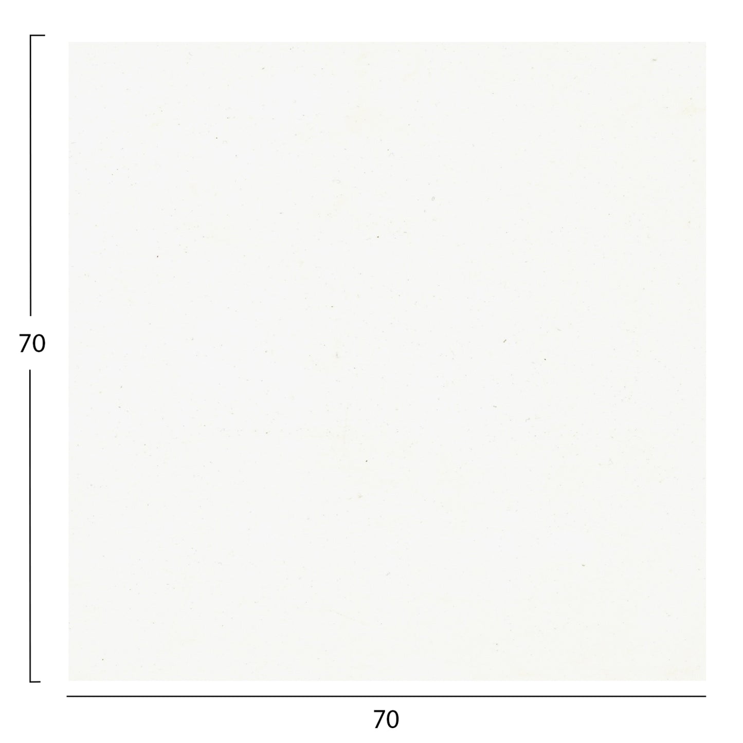 SQUARE HPL TABLETOP HM5838.23 WHITE 70x70cm.