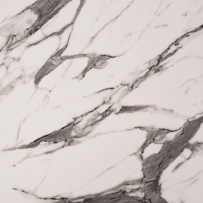 Table Desktop Werzalit 80x80 Marble White-Grey 5654 HM5231.11
