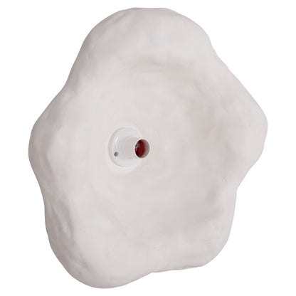 WALL SCONCE LUXON HM4701.02L FIBER CEMENT IN WHITE 44x15x42Hcm.