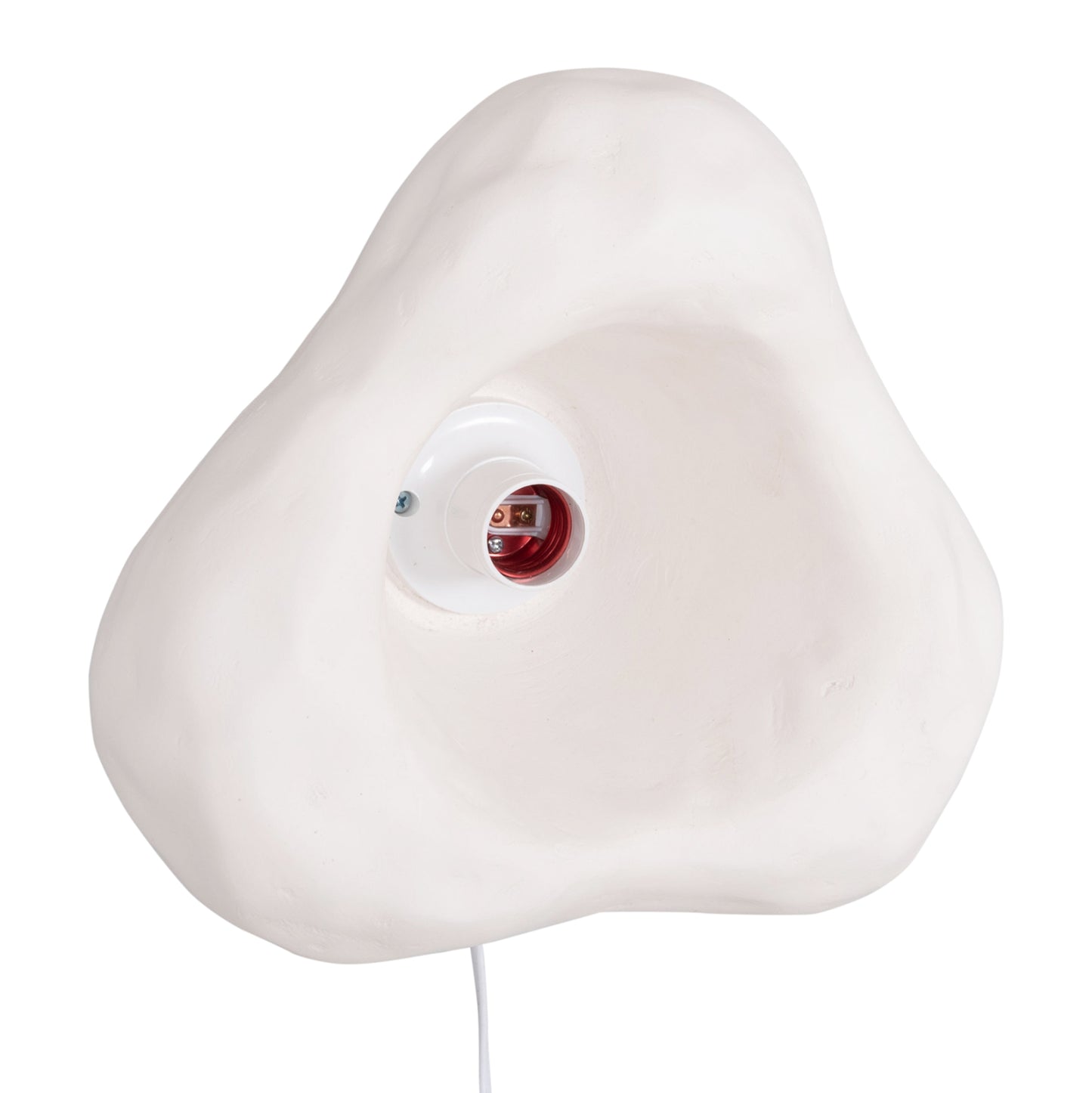 WALL SCONCE LUXON HM4701.02S FIBER CEMENT IN WHITE 28x15x25Hcm.