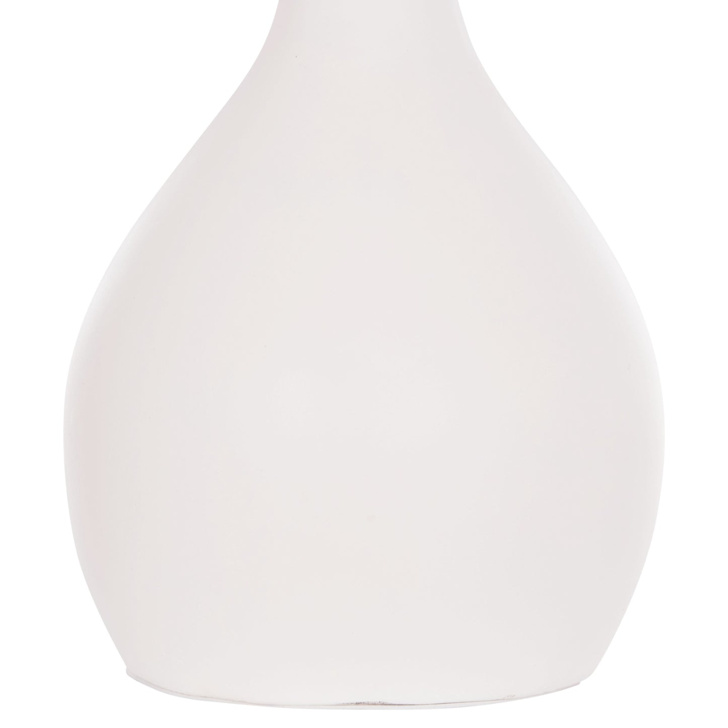 TABLE DECORATIVE VASE DENI HM4663.02L FIBER CEMENT IN WHITE--Φ26x39Hcm