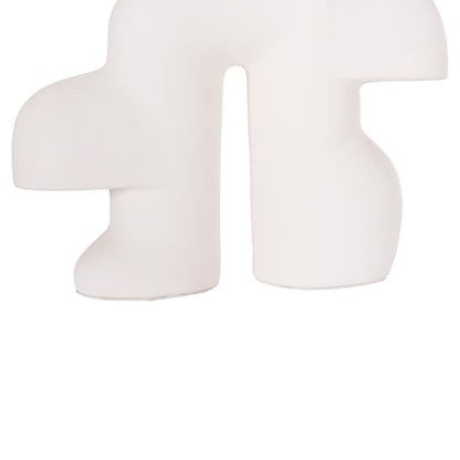 TABLE DECORATIVE LAMP ELBAR HM4698.02 FIBER CEMENT IN WHITE--[E14]--44x12x50Hcm.