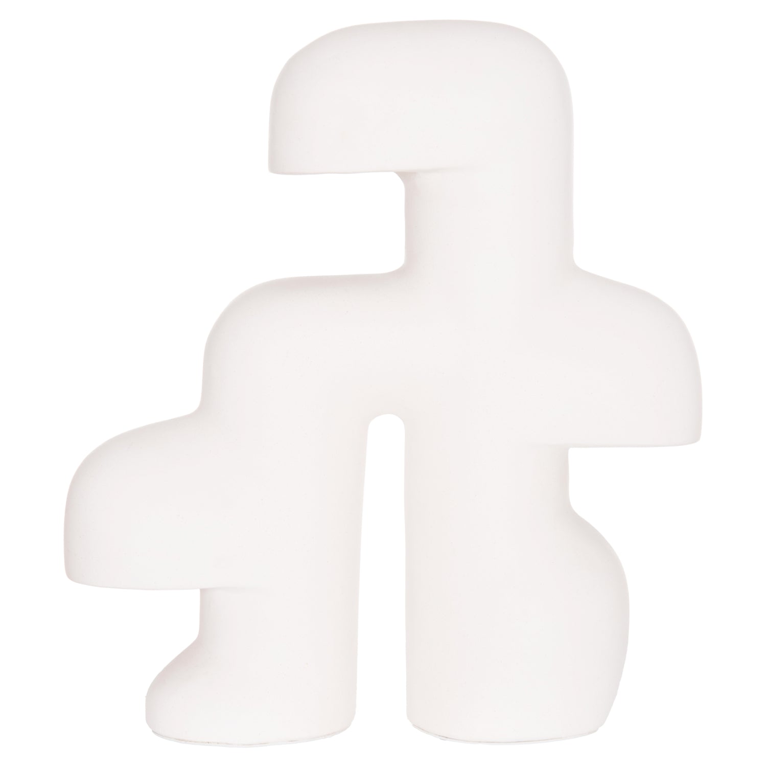 TABLE DECORATIVE LAMP ELBAR HM4698.02 FIBER CEMENT IN WHITE--[E14]--44x12x50Hcm.