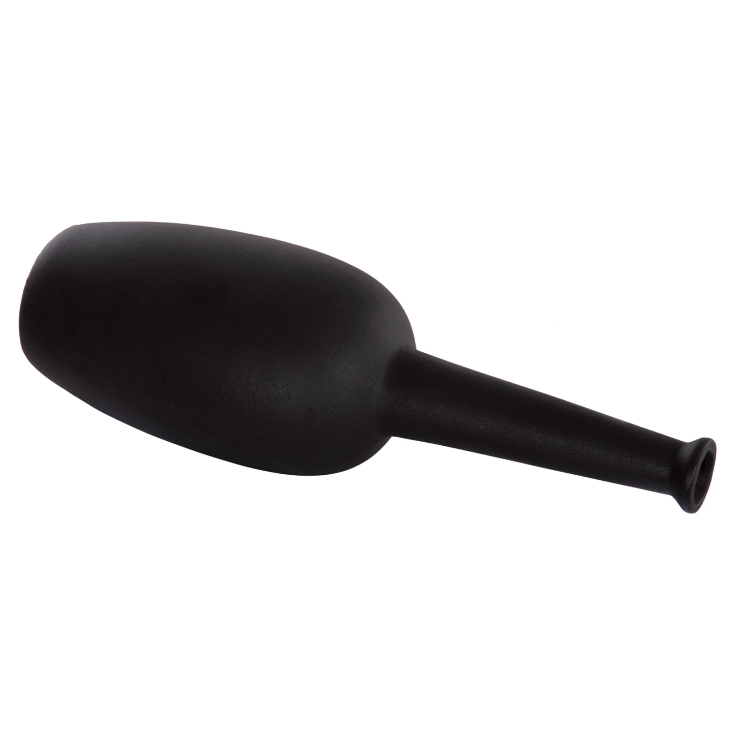 CERAMIC TABLE DECOR ELENDIL HM4591.02 MATTE BLACK Φ12x39.5Hcm.