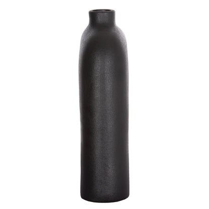 CERAMIC TABLE DECOR SERIES ISIL HM4599.02 BLACK MATTE 22x8x29Hcm.