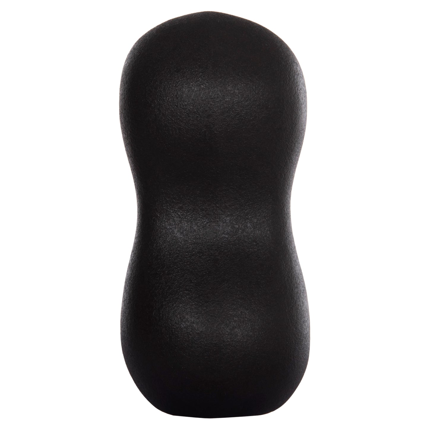 CERAMIC TABLE DECOR SEBOR HM4594.02 MATTE BLACK 18x9x18Hcm.