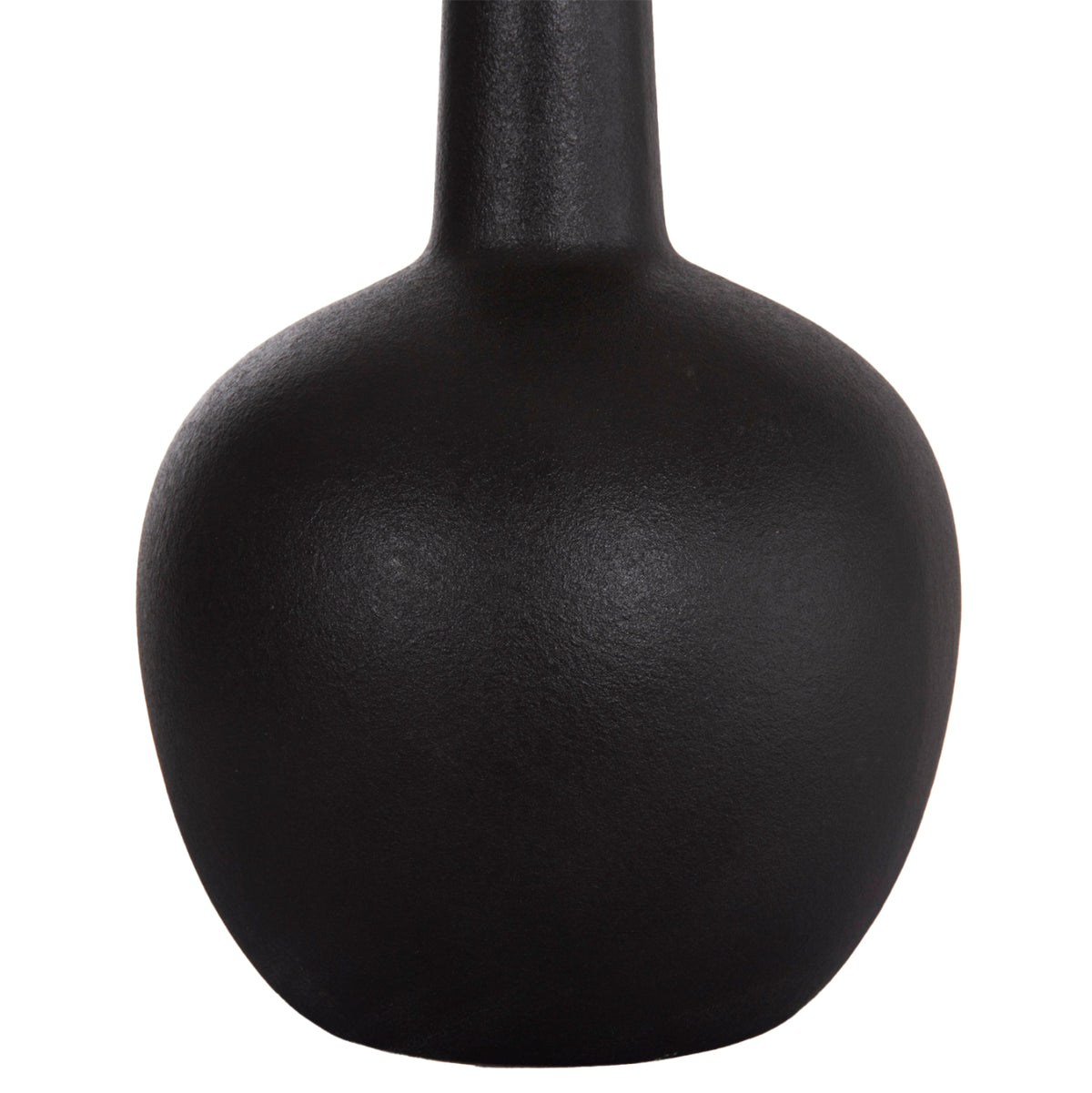 ΕΠΙΤΡΑΠΕΖΙΟ ΚΕΡΑΜΙΚΟ ΔΙΑΚΟΣΜΗΤΙΚΟ ELENDIL HM4593.02 ΜΑΥΡΟ ΜΑΤ 14,5x25Υεκ