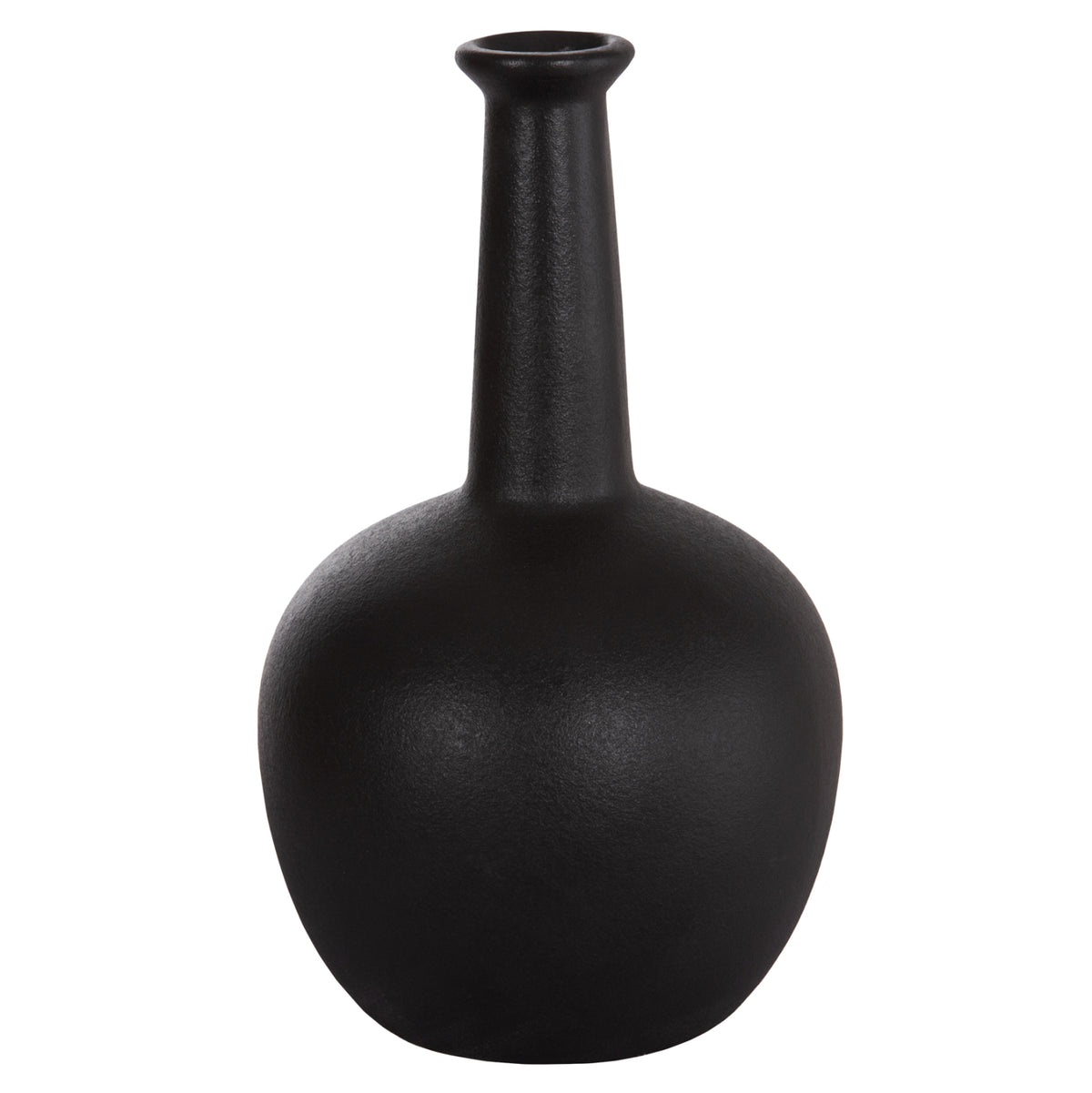 ΕΠΙΤΡΑΠΕΖΙΟ ΚΕΡΑΜΙΚΟ ΔΙΑΚΟΣΜΗΤΙΚΟ ELENDIL HM4593.02 ΜΑΥΡΟ ΜΑΤ 14,5x25Υεκ