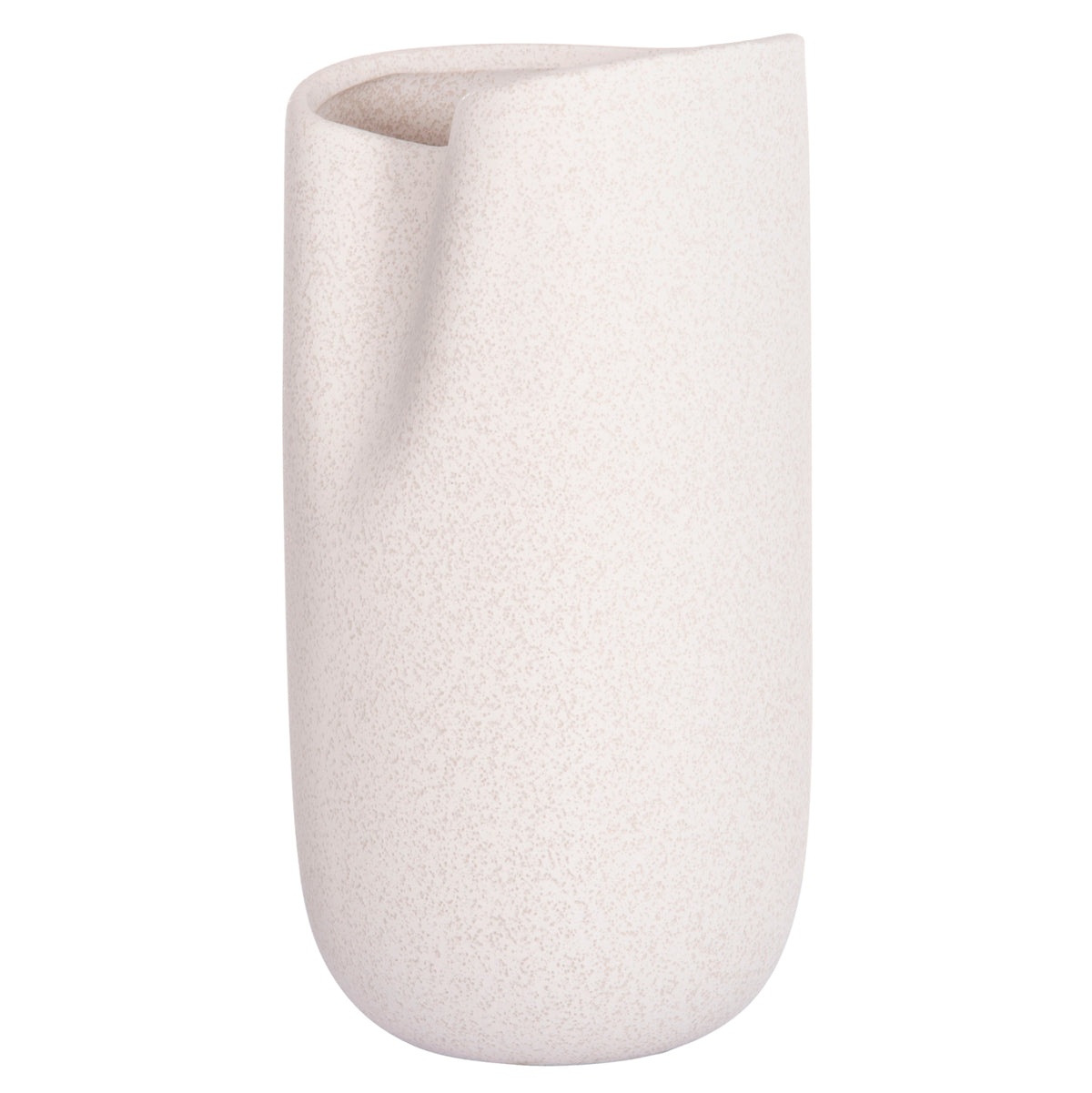 ΕΠΙΤΡΑΠΕΖΙΟ ΚΕΡΑΜΙΚΟ ΔΙΑΚΟΣΜΗΤΙΚΟ GLAZE HM4607.01 ΥΠΟΛΕΥΚΟ ΚΡΥΣΤΑΛΛΙΚΟ 15x15x30Υεκ