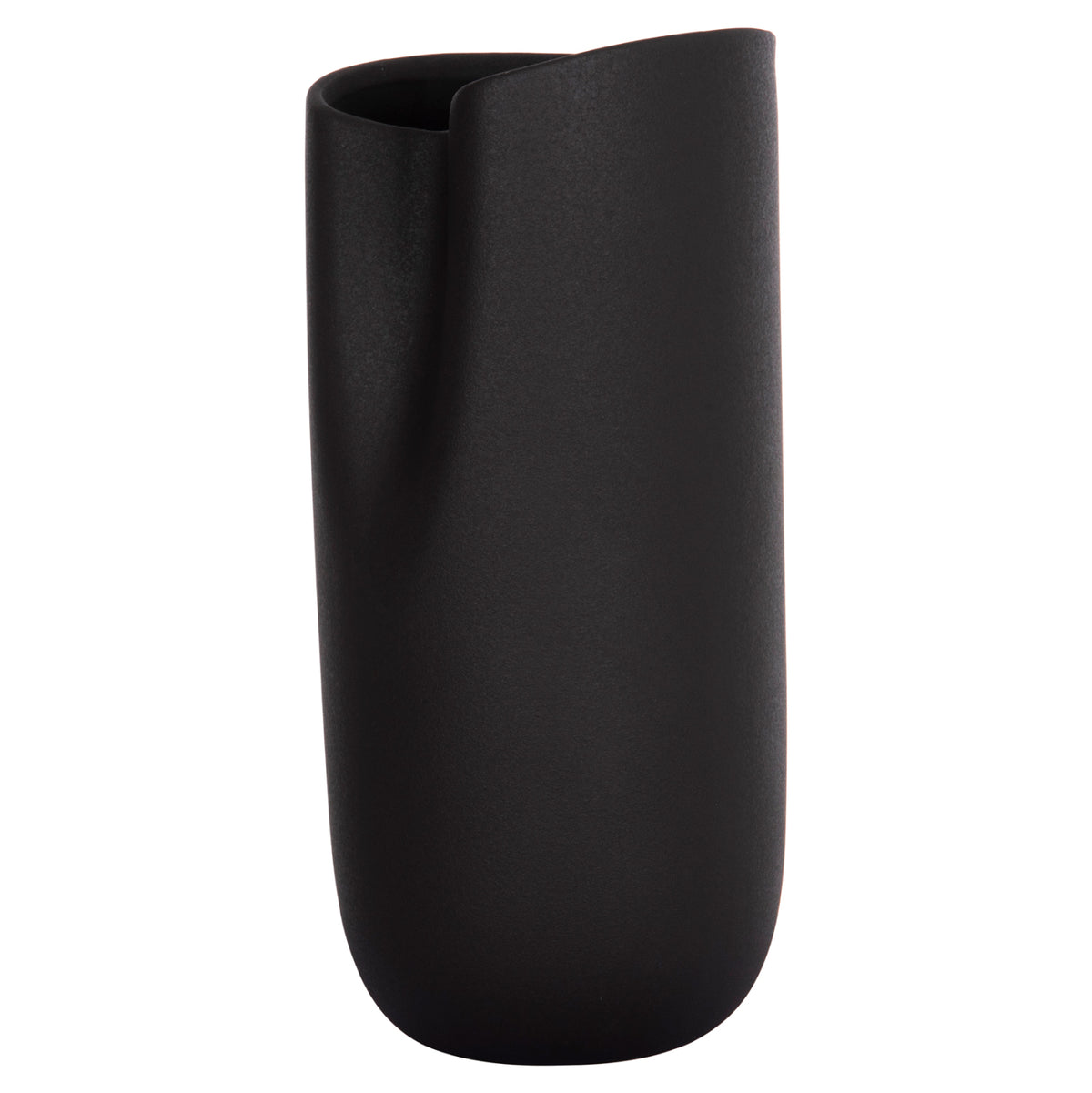 ΕΠΙΤΡΑΠΕΖΙΟ ΚΕΡΑΜΙΚΟ ΔΙΑΚΟΣΜΗΤΙΚΟ GLAZE HM4606.02 ΜΑΥΡΟ ΜΑΤ 17x16,5x37Υεκ