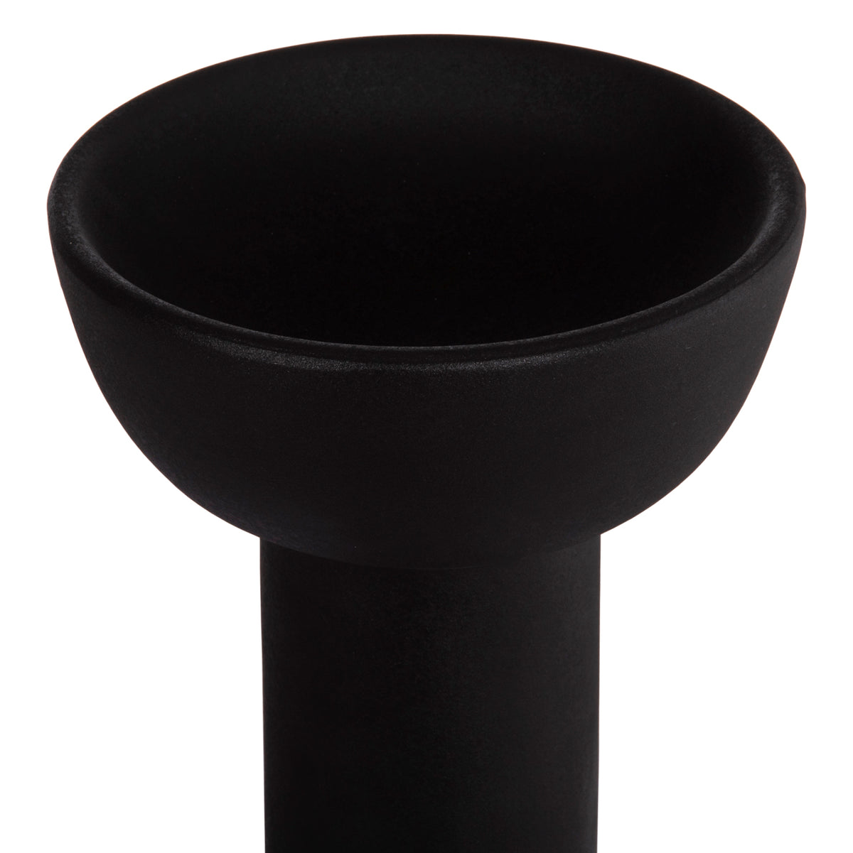 ΕΠΙΤΡΑΠΕΖΙΟ ΚΕΡΑΜΙΚΟ ΔΙΑΚΟΣΜΗΤΙΚΟ ELENDIL HM4602.02 ΜΑΥΡΟ ΜΑΤ Φ23x32Υ εκ