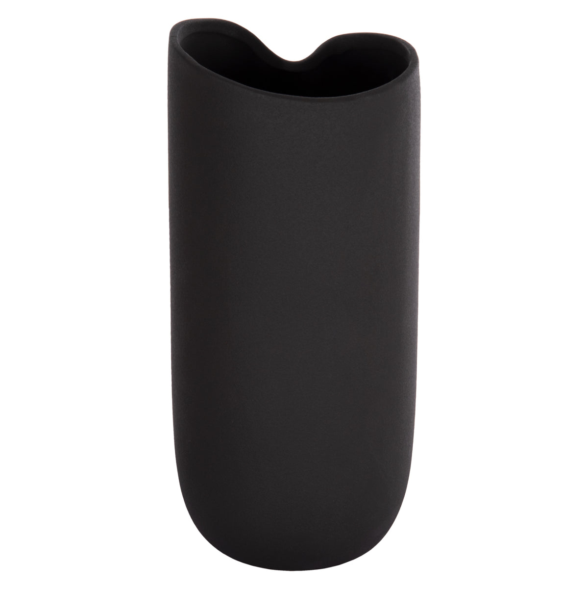 ΕΠΙΤΡΑΠΕΖΙΟ ΚΕΡΑΜΙΚΟ ΔΙΑΚΟΣΜΗΤΙΚΟ GLAZE HM4606.02 ΜΑΥΡΟ ΜΑΤ 17x16,5x37Υεκ