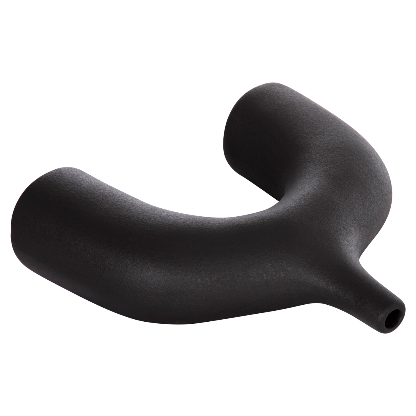 CERAMIC TABLE DECOR SERIES ISIL HM4601.02 MATTE BLACK 35x10x32.5Hcm.