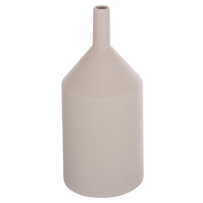 CERAMIC TABLE DECOR GALAD HM4608.03 GREY MATTE Φ13,5x30,5Hcm.