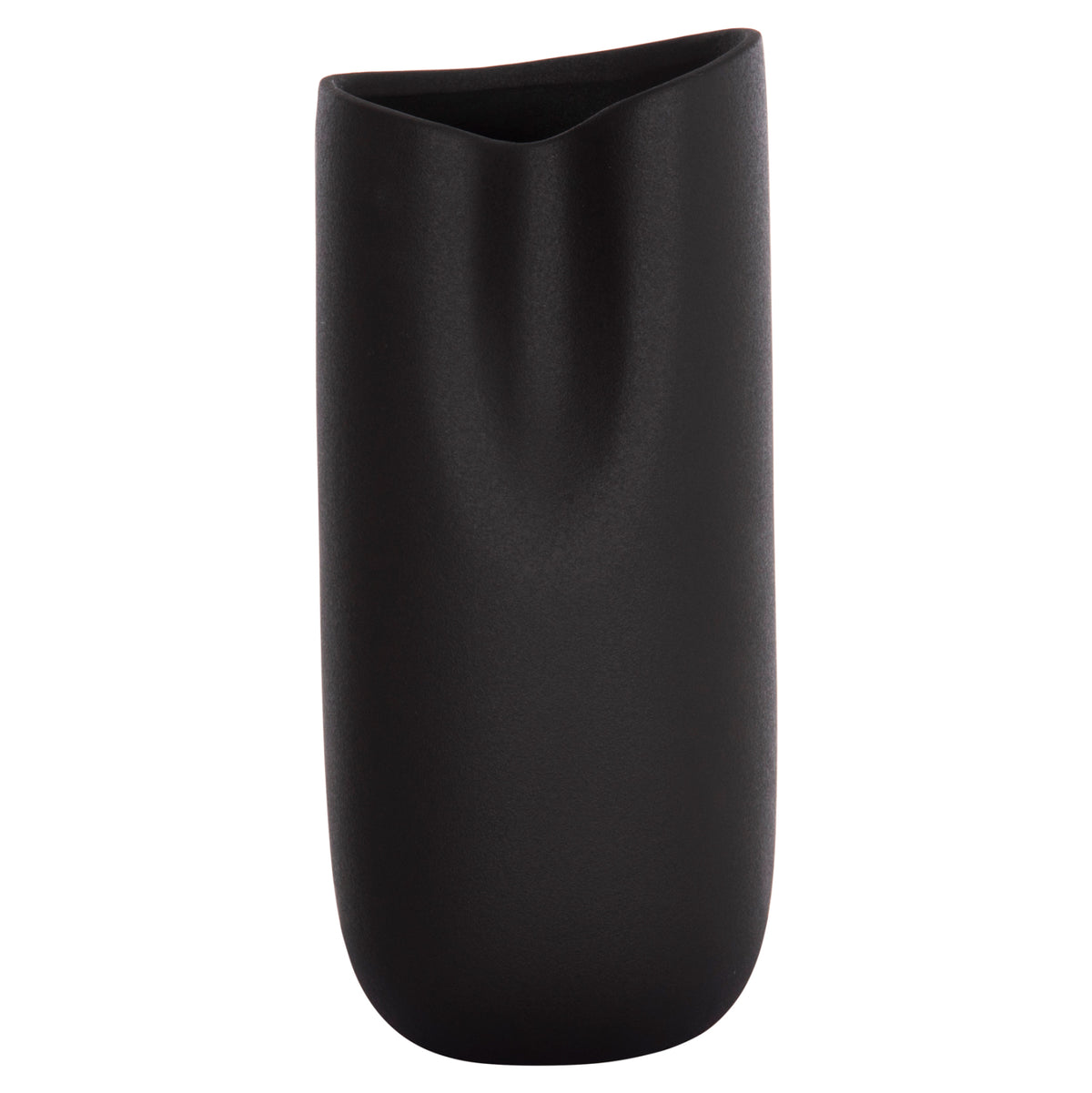 ΕΠΙΤΡΑΠΕΖΙΟ ΚΕΡΑΜΙΚΟ ΔΙΑΚΟΣΜΗΤΙΚΟ GLAZE HM4606.02 ΜΑΥΡΟ ΜΑΤ 17x16,5x37Υεκ