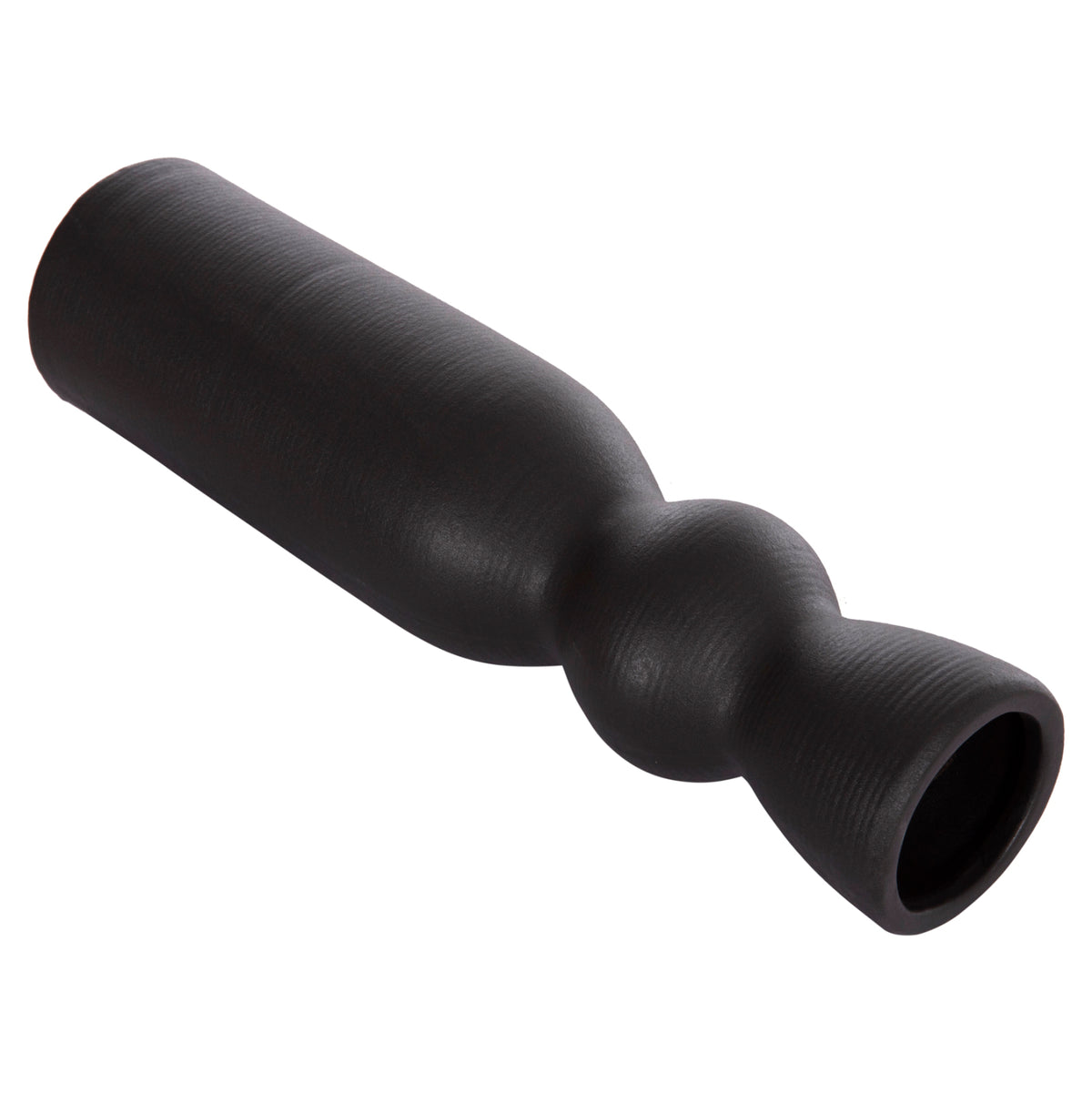 ΕΠΙΤΡΑΠΕΖΙΟ ΚΕΡΑΜΙΚΟ ΔΙΑΚΟΣΜΗΤΙΚΟ SCEPTER HM4614.02 ΜΑΥΡΟ ΜΑΤ Φ8x35Υ εκ.