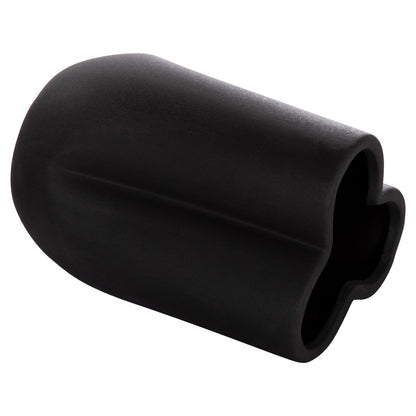 CERAMIC TABLE DECOR GLAZE HM4613.02 MATTE BLACK Φ16x22Hcm.
