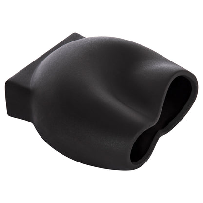 CERAMIC TABLE DECOR GLAZE HM4610.02 MATTE BLACK 26x14x25Hcm